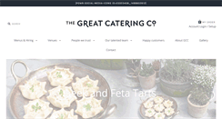 Desktop Screenshot of greatcatering.co.nz